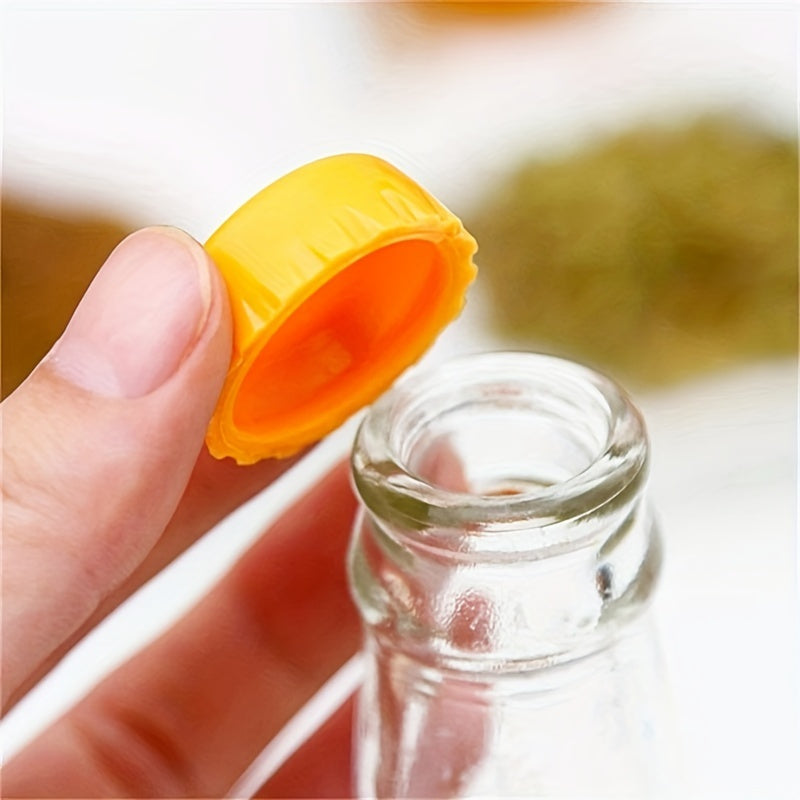 6-Pack Silicone Reusable Bottle Caps