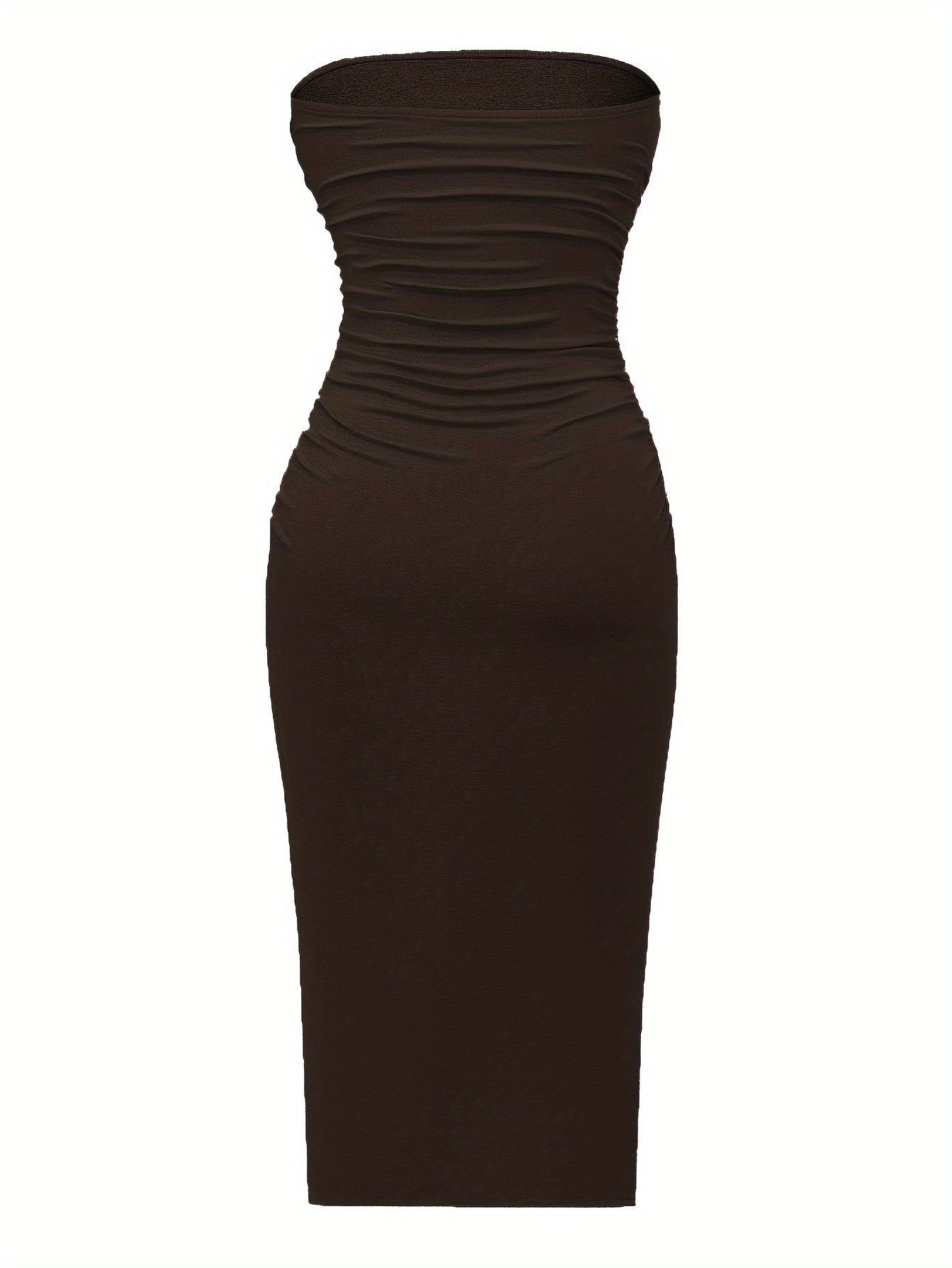 Trägerloses Kleid