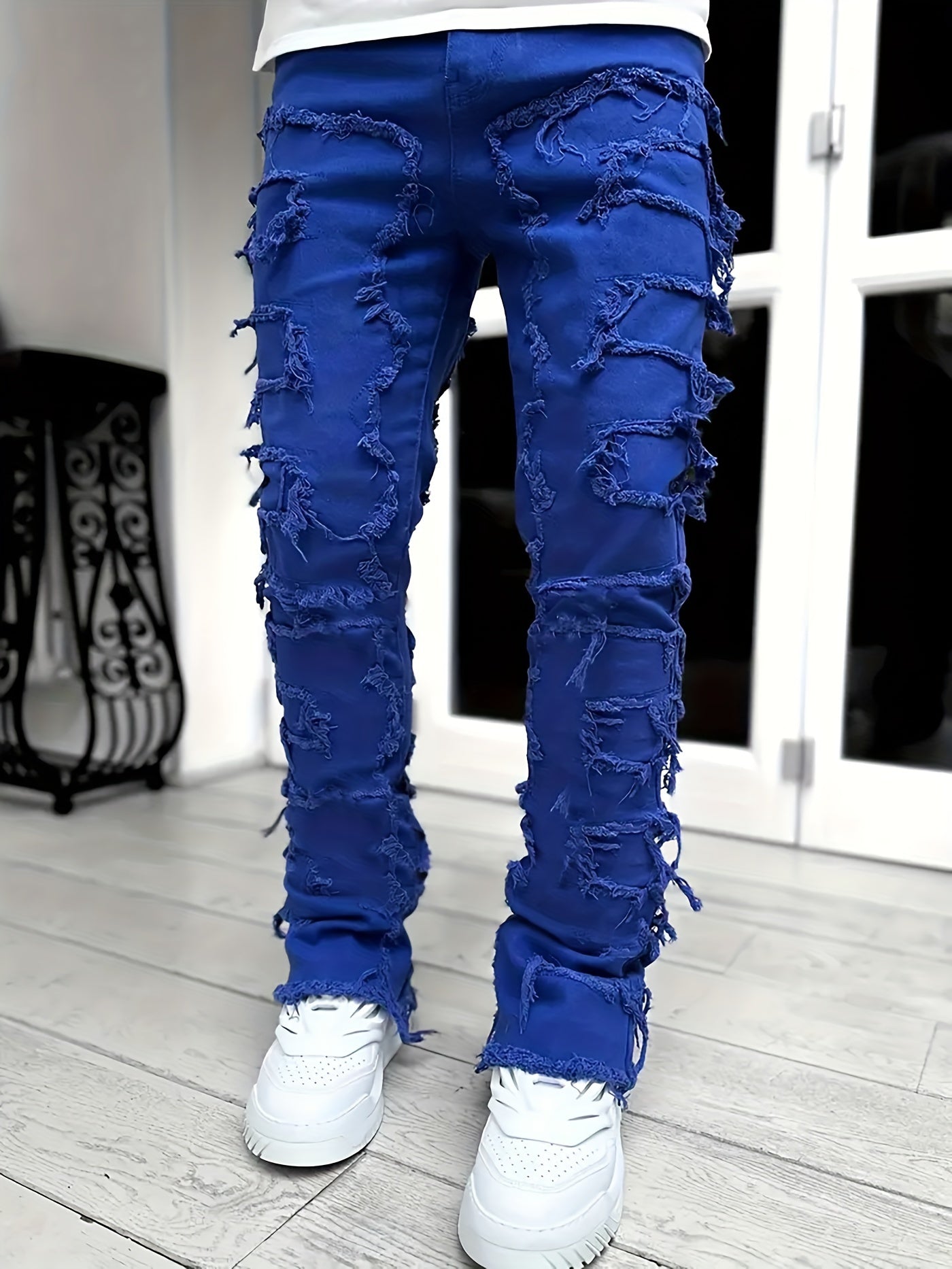 Raw Trim Jeans