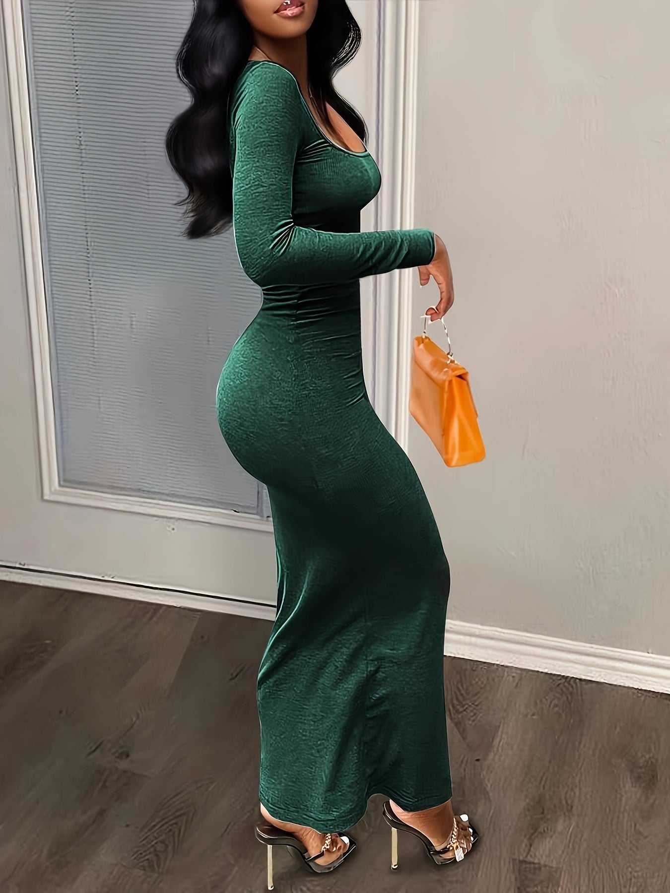 Langarm Kleid