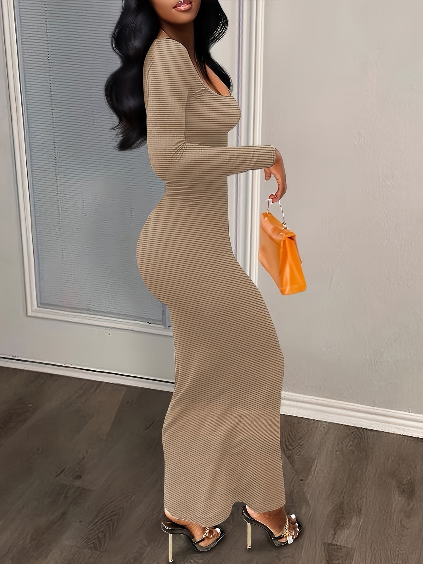Langarm Kleid