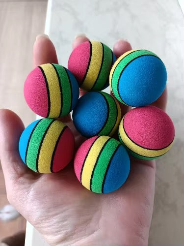 Bunte Katze Spielzeug Ball