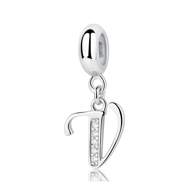 Silber Charm Alphabet A-Z Buchstaben