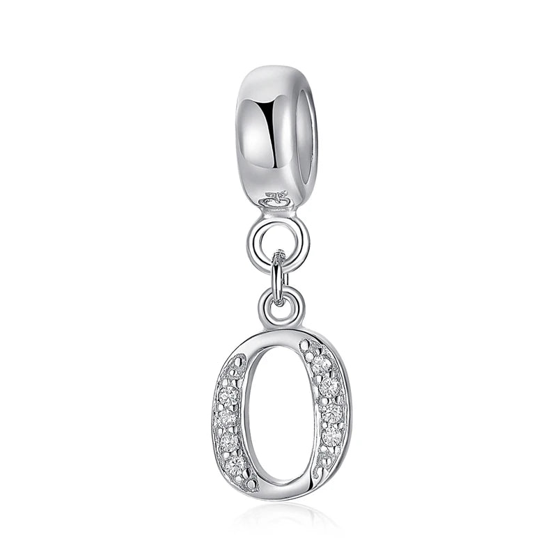 Silber Charm Alphabet A-Z Buchstaben