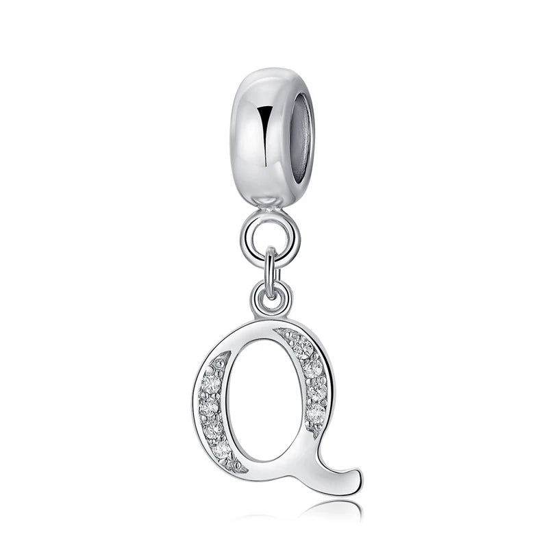 Silber Charm Alphabet A-Z Buchstaben