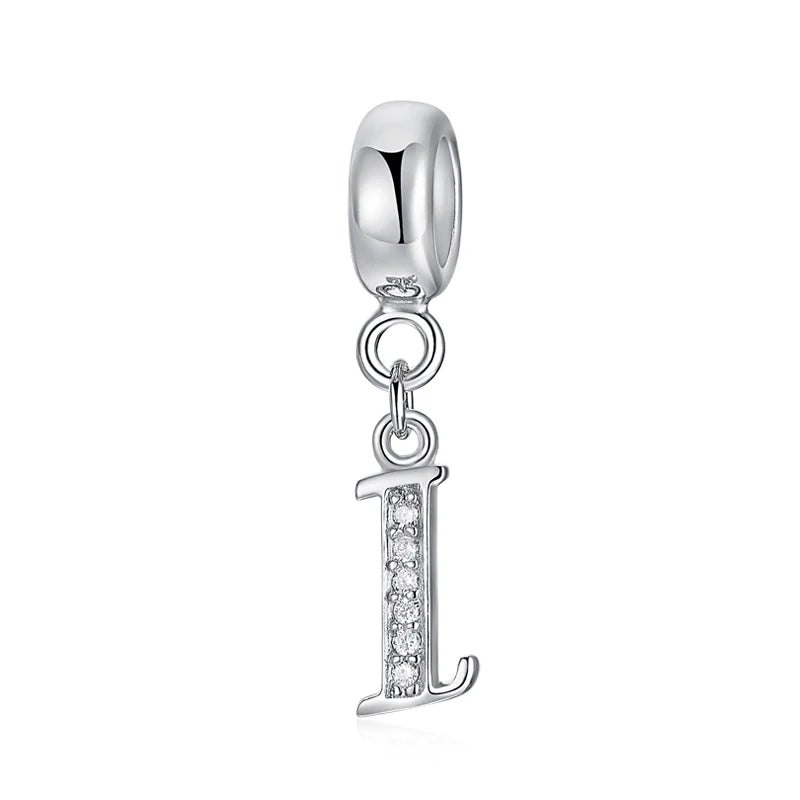 Silber Charm Alphabet A-Z Buchstaben