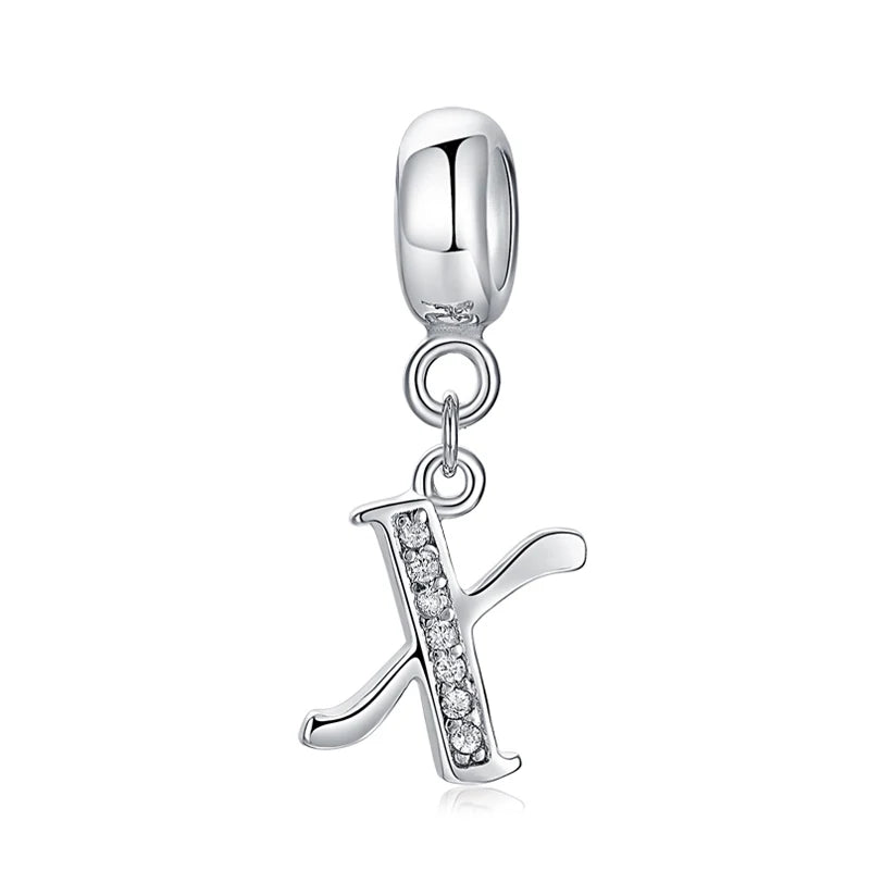 Silber Charm Alphabet A-Z Buchstaben
