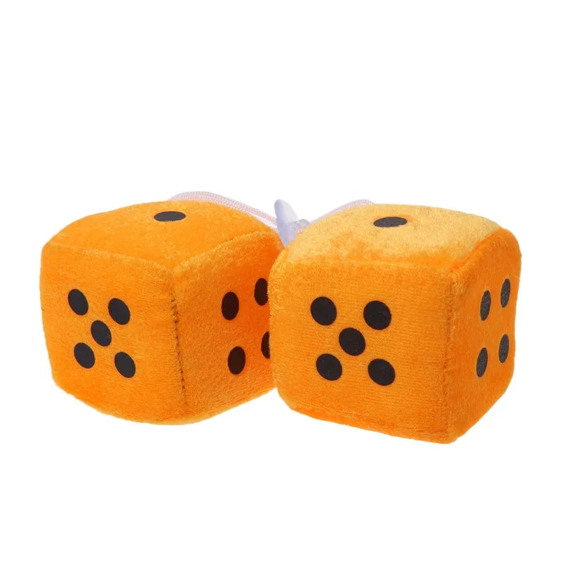 1 paar Fuzzy Würfel
