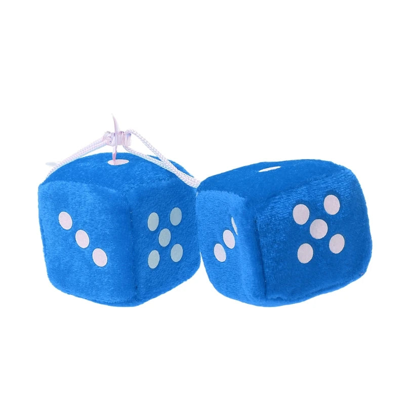 1 paar Fuzzy Würfel