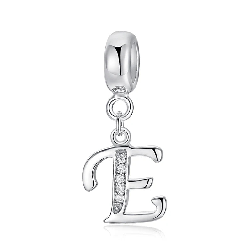 Silber Charm Alphabet A-Z Buchstaben