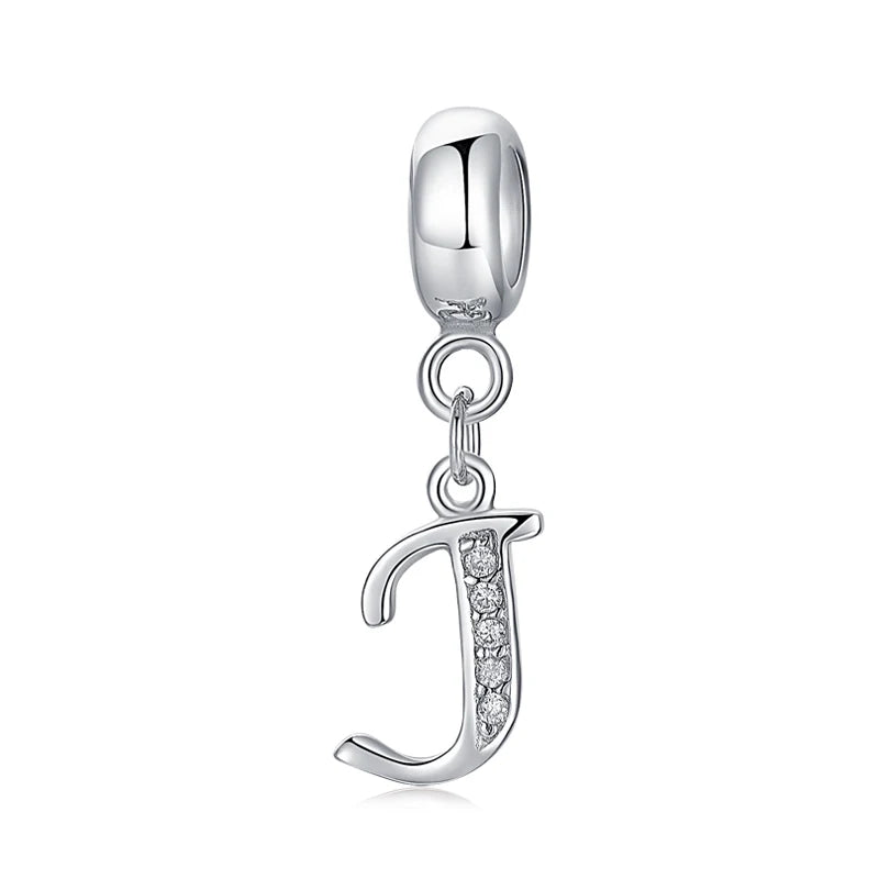 Silber Charm Alphabet A-Z Buchstaben
