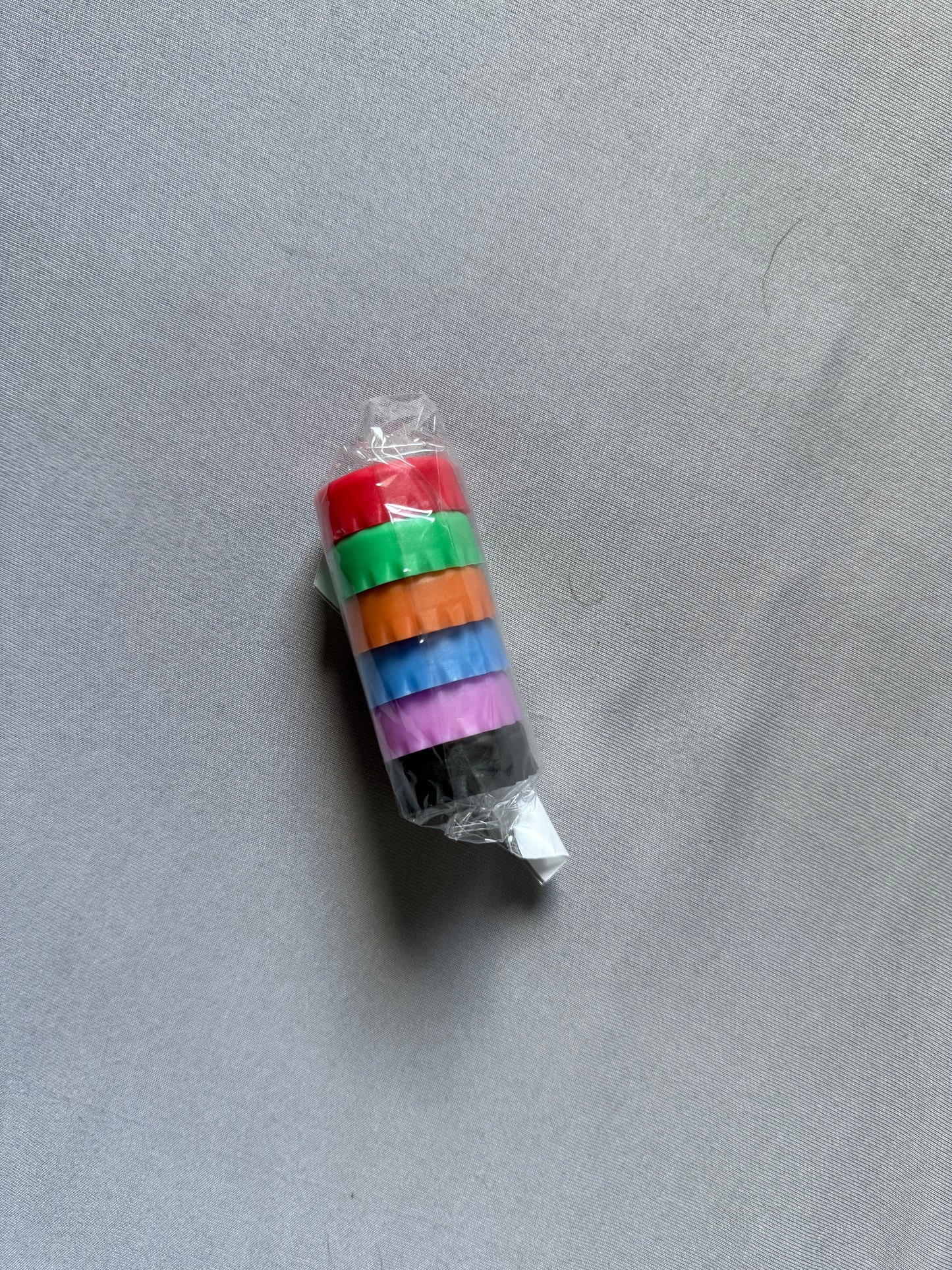 6-Pack Silicone Reusable Bottle Caps