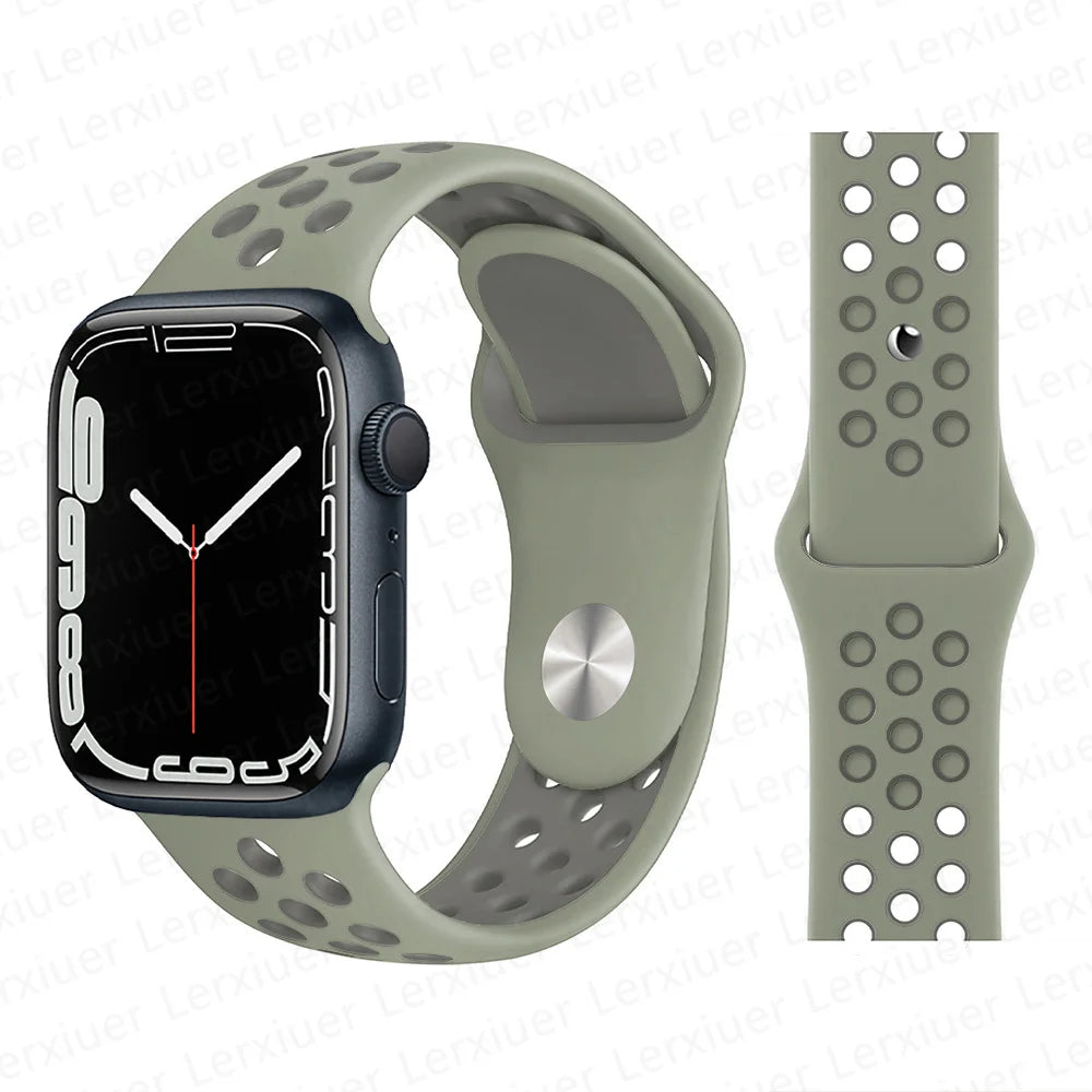 Silikonarmband für die Apple Watch