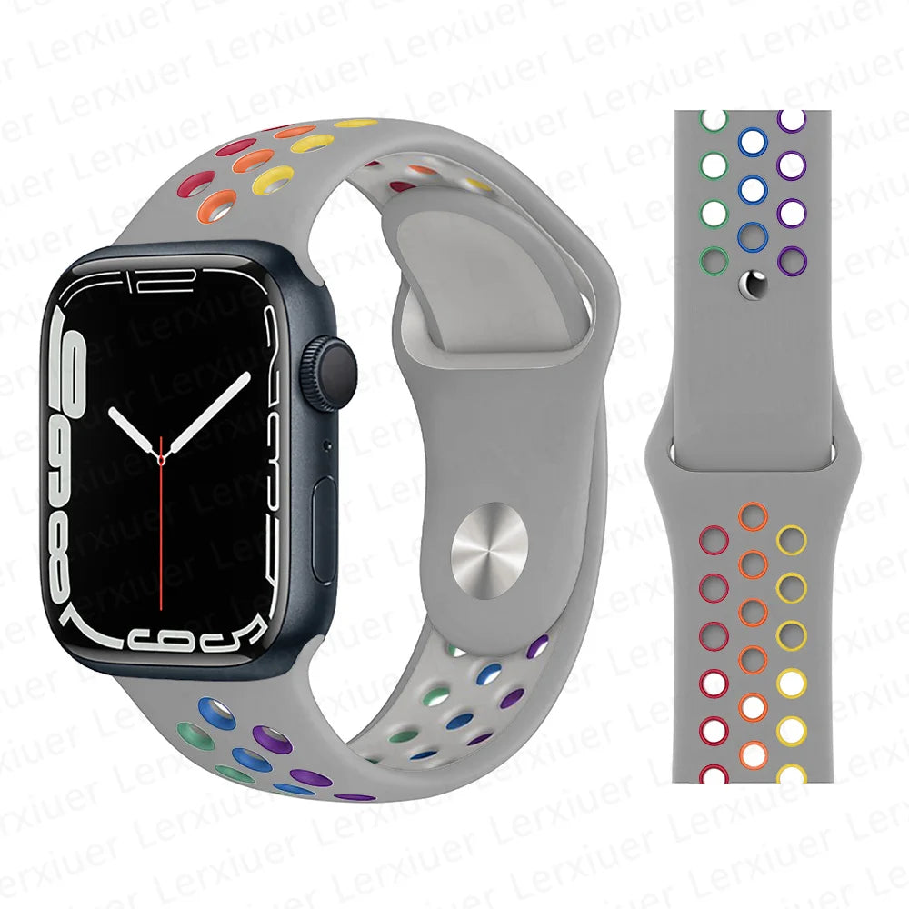 Silikonarmband für die Apple Watch