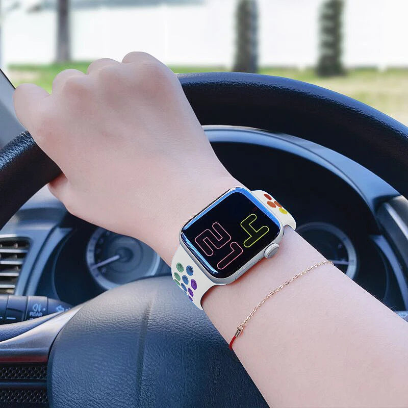 Silikonarmband für die Apple Watch