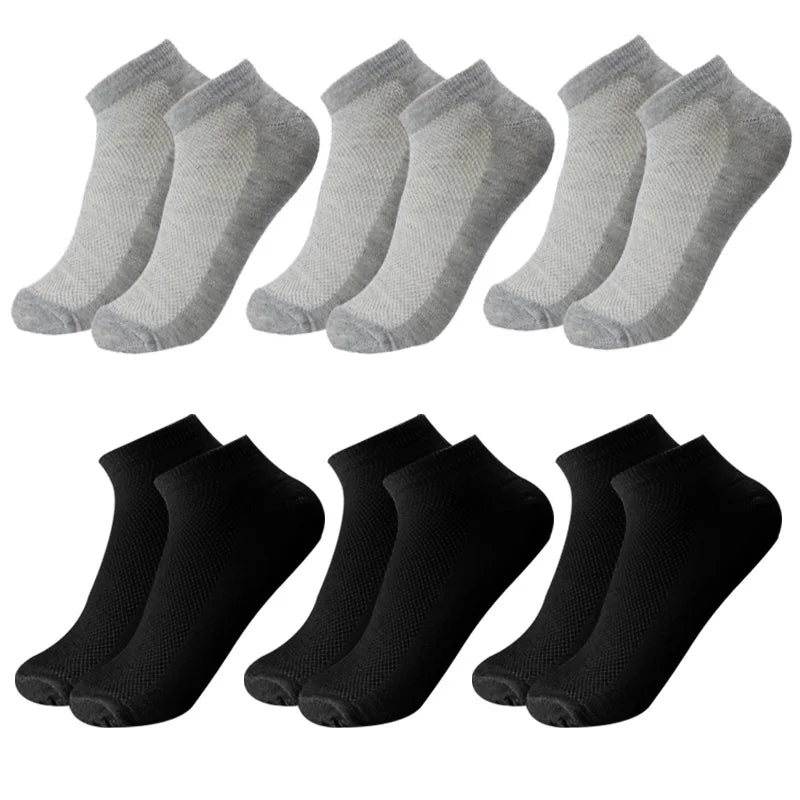 6 Paar atmungsaktive Herrensocken