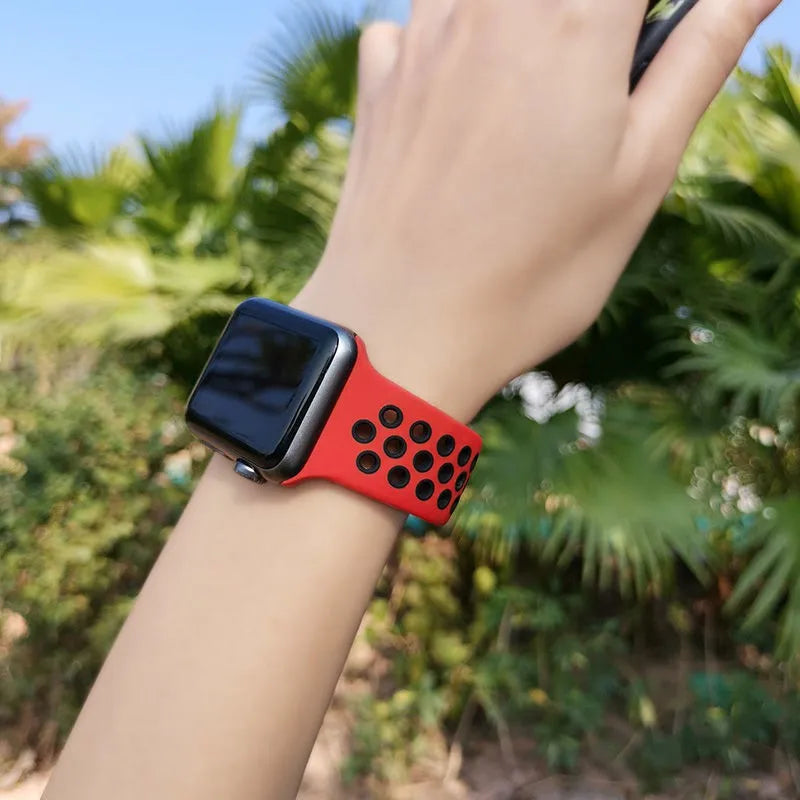 Silikonarmband für die Apple Watch