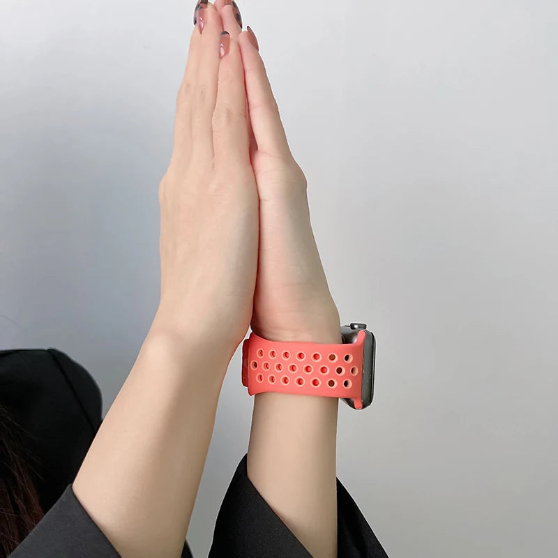 Silikonarmband für die Apple Watch