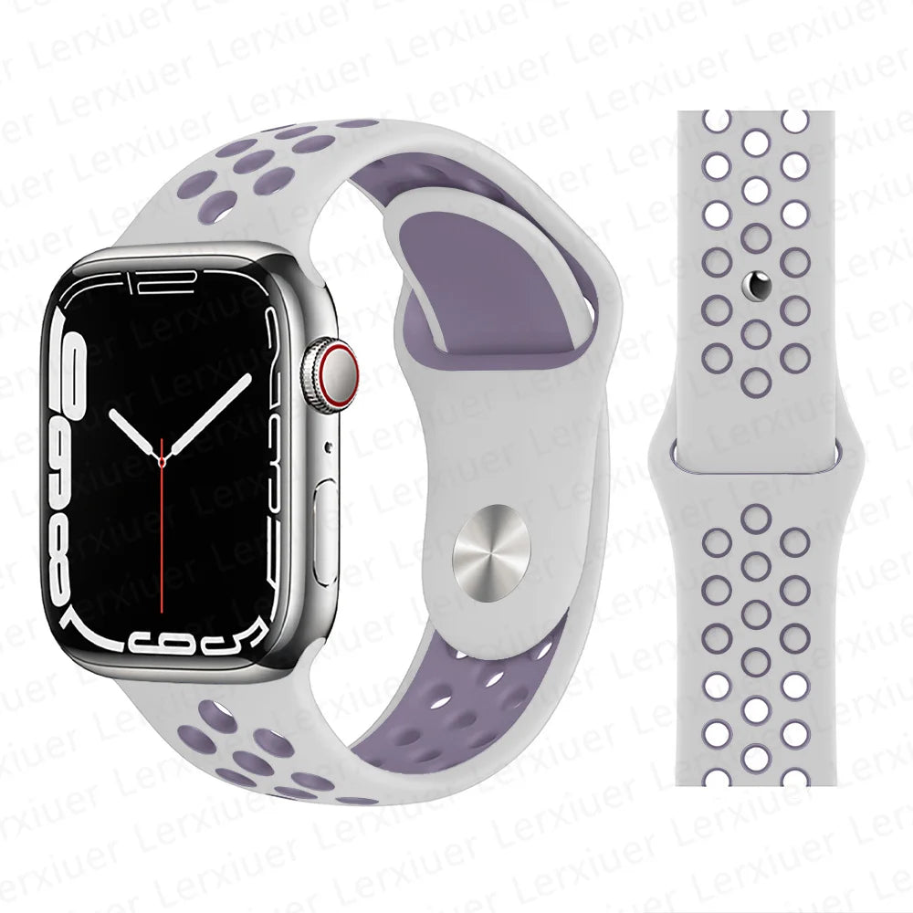 Silikonarmband für die Apple Watch