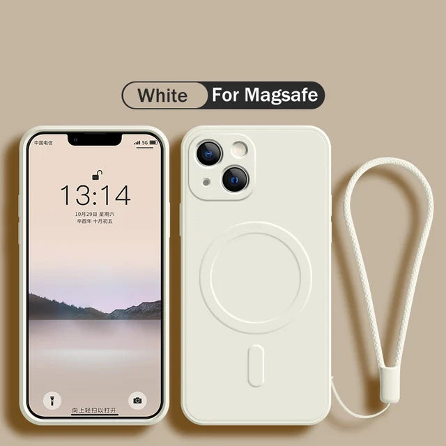 Magnetische Silikon Handy hülle für iPhone