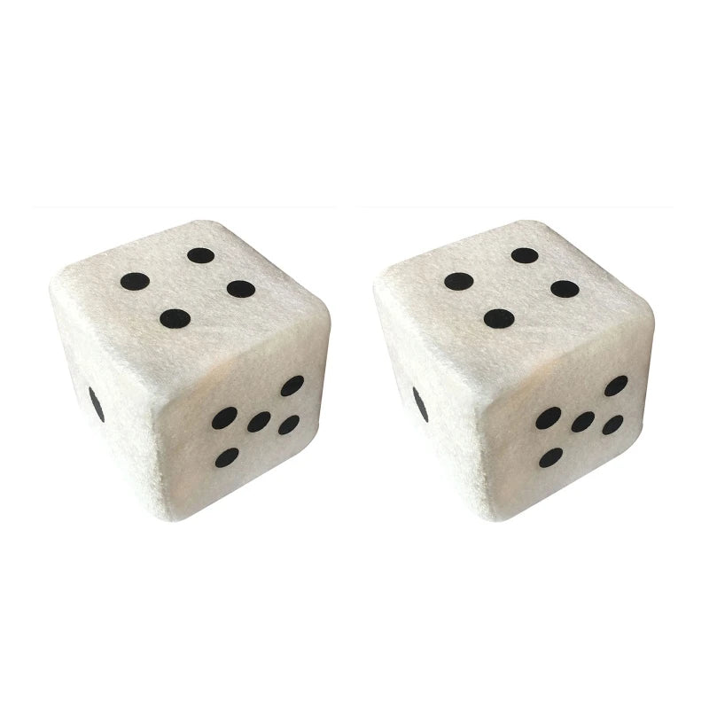 1 paar Fuzzy Würfel