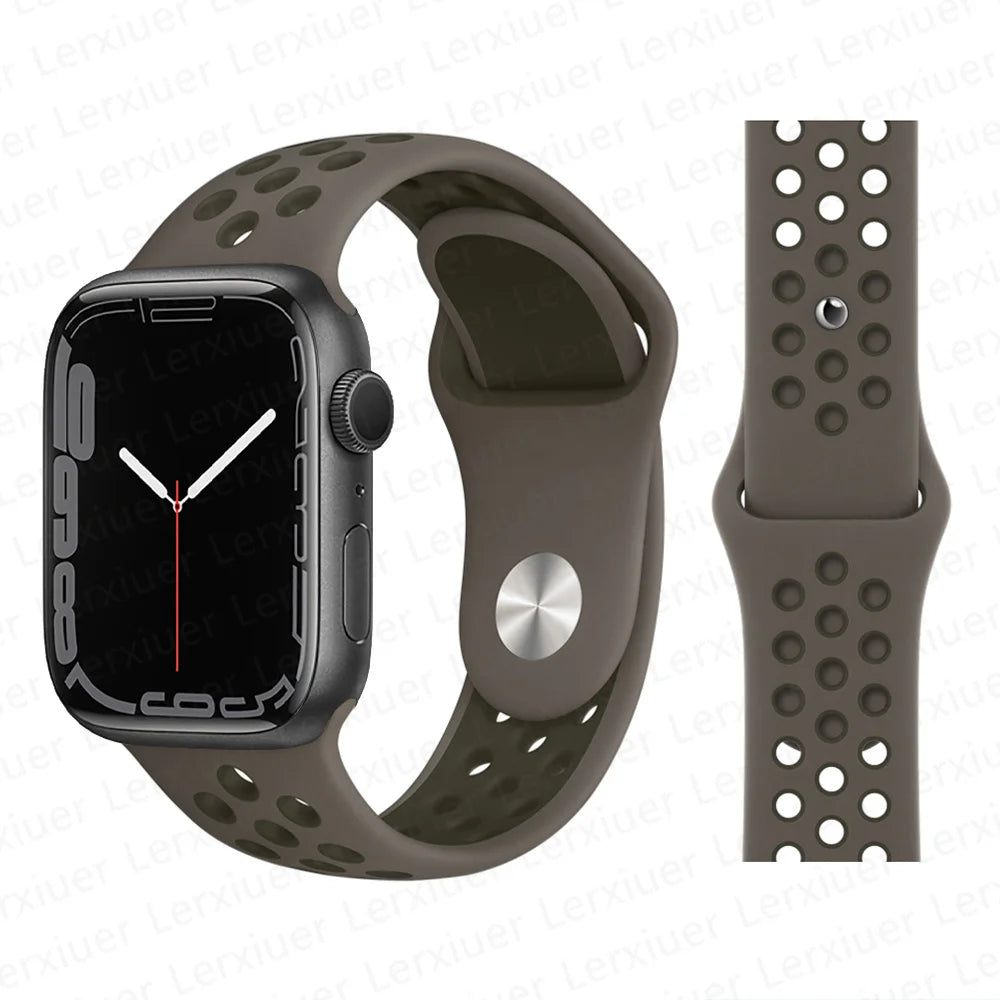 Silikonarmband für die Apple Watch