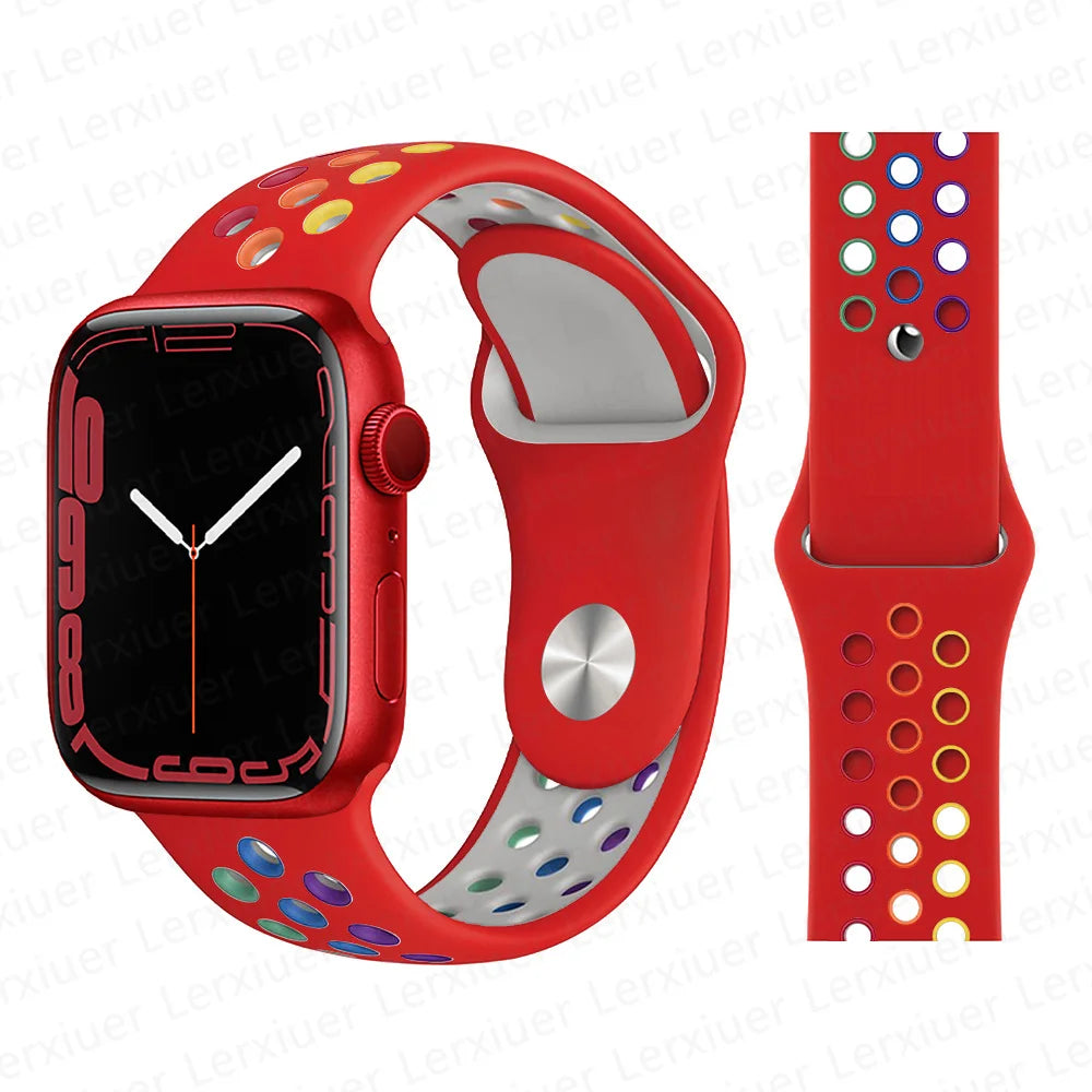 Silikonarmband für die Apple Watch