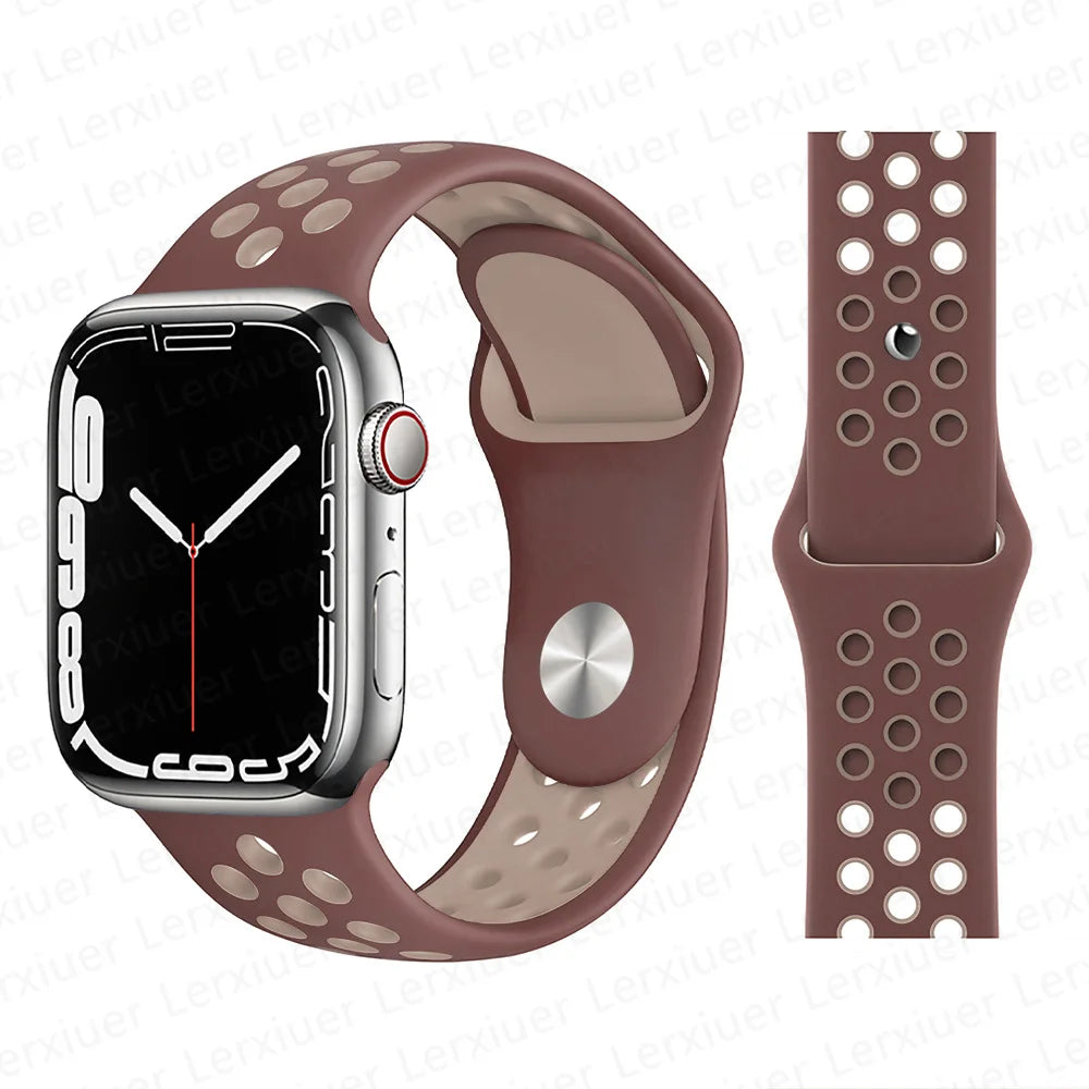 Silikonarmband für die Apple Watch