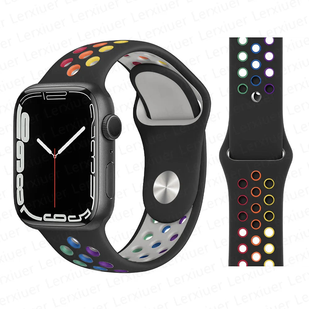 Silikonarmband für die Apple Watch