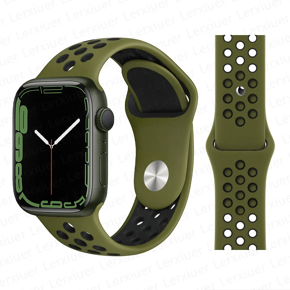 Silikonarmband für die Apple Watch
