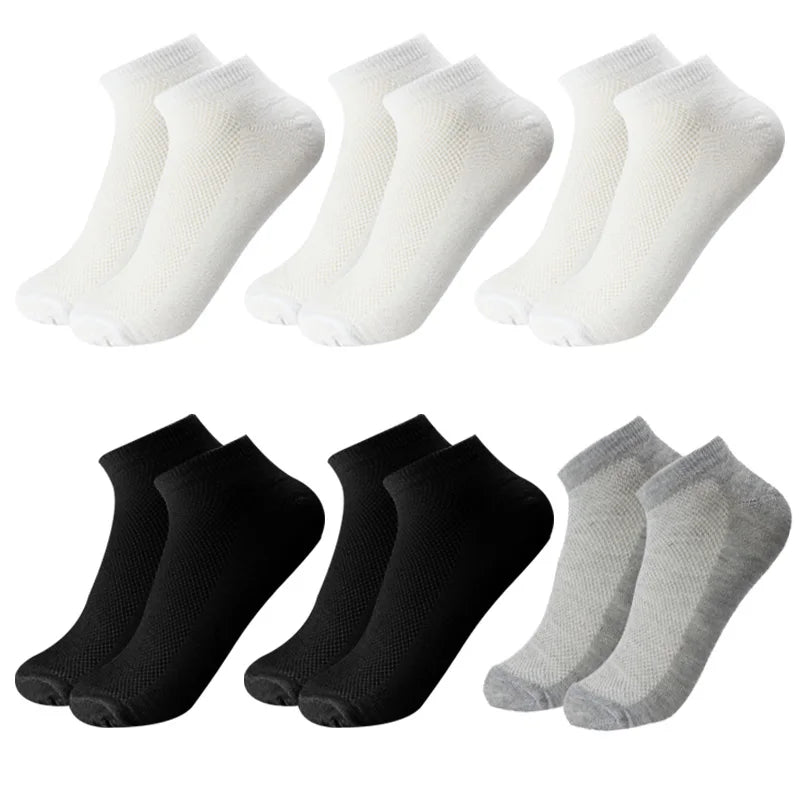 6 Paar atmungsaktive Herrensocken