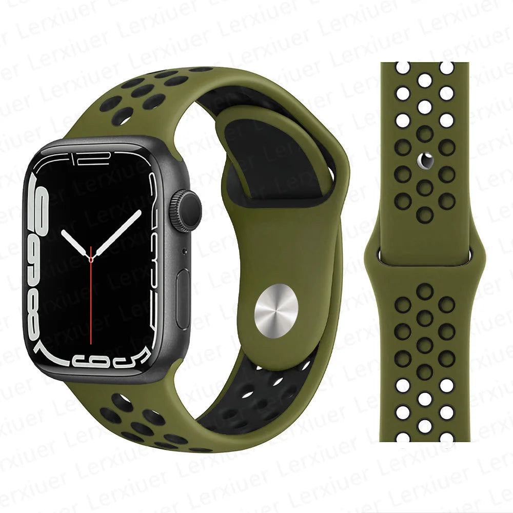Silikonarmband für die Apple Watch