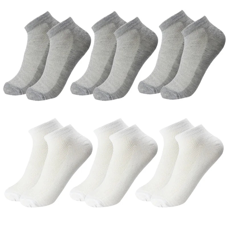 6 Paar atmungsaktive Herrensocken