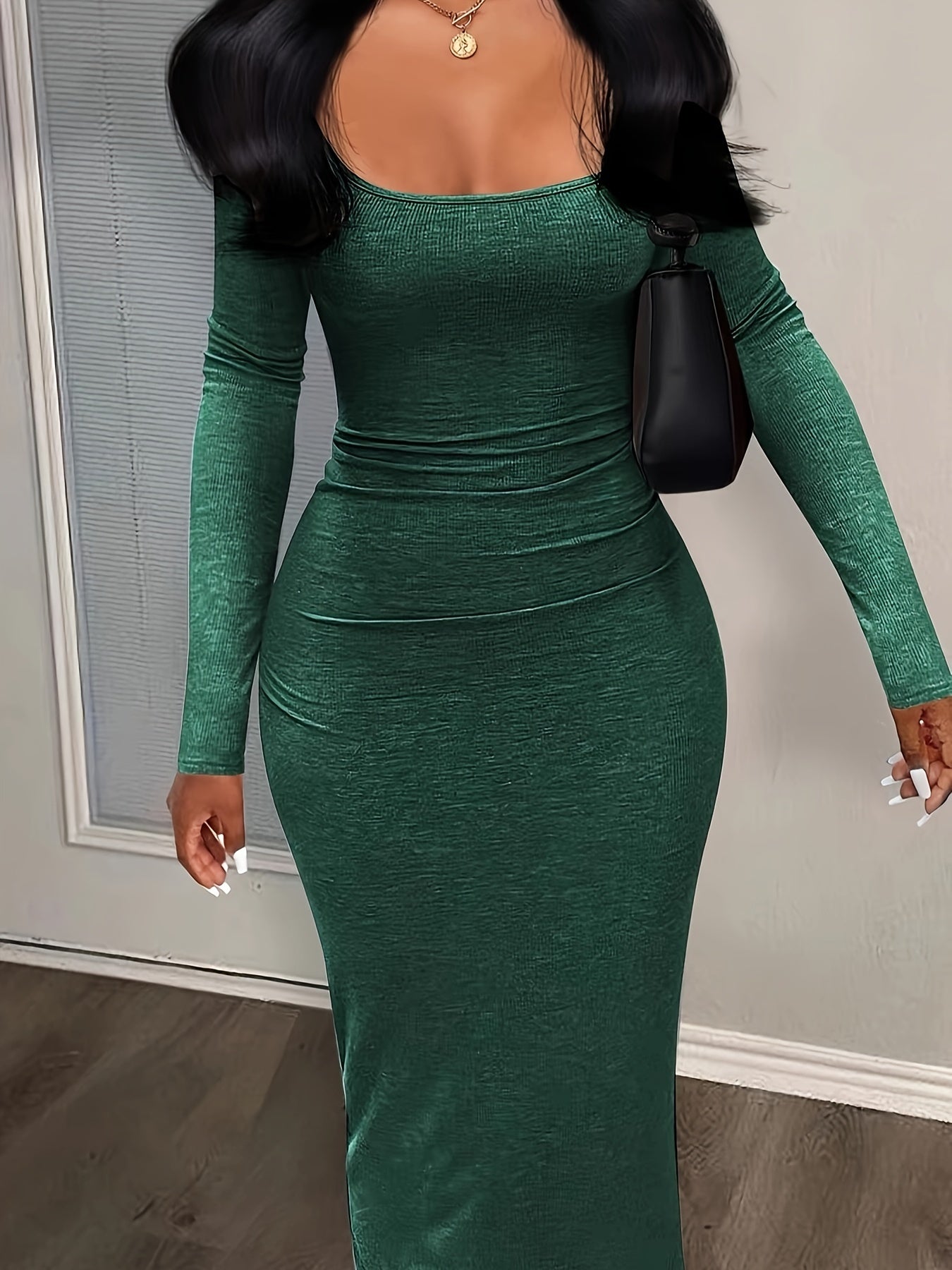 Langarm Kleid