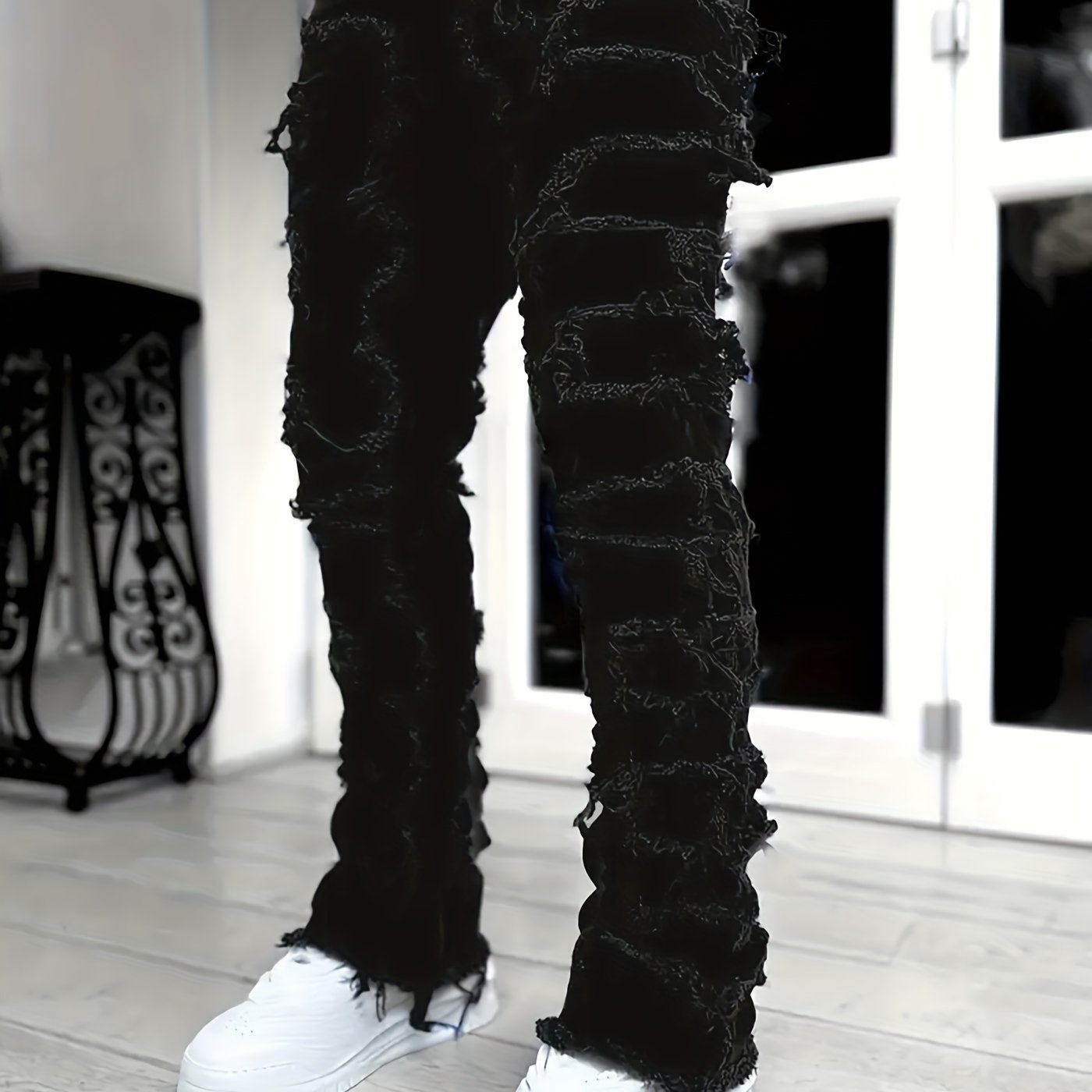 Raw Trim Jeans