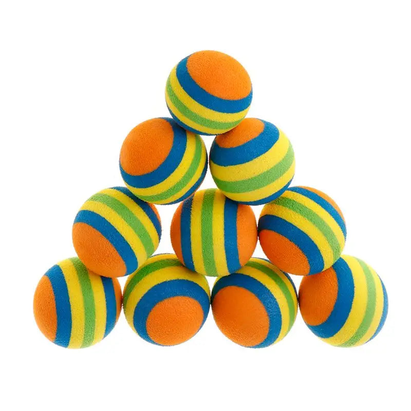Bunte Katze Spielzeug Ball